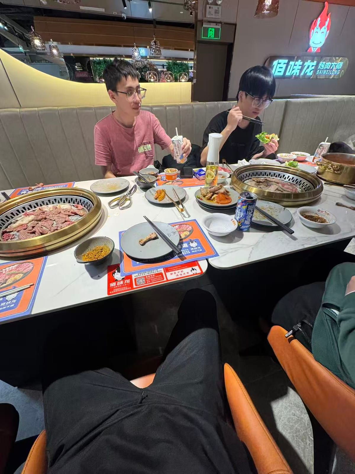 这顿自助的现场